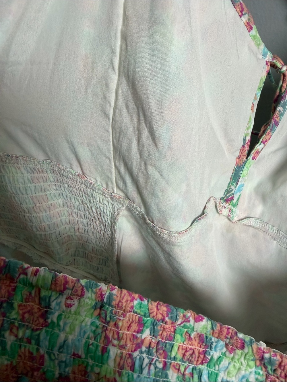 American Eagle Outfitters Floral Maxi Dress in Green and Pink - Picture 5 of 11